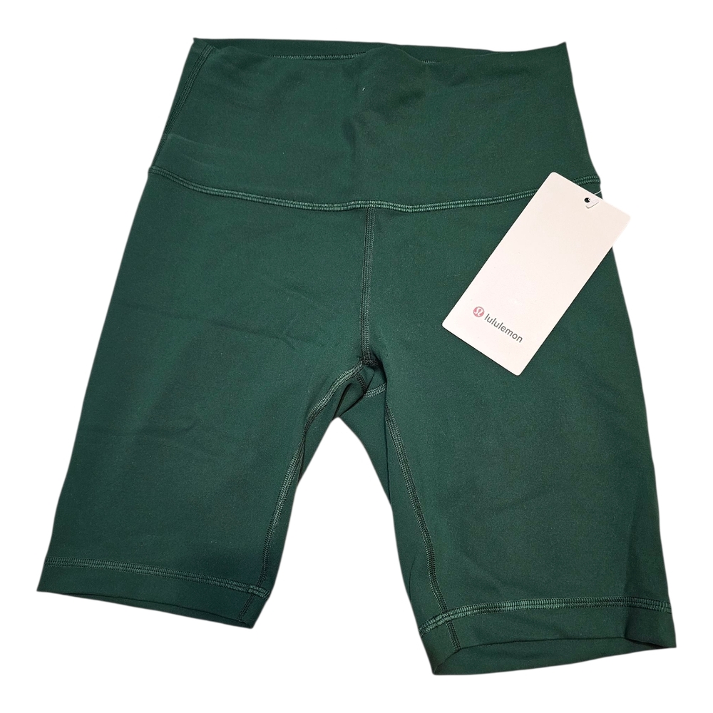 Lululemon Athletica Deep Green Bike Shorts